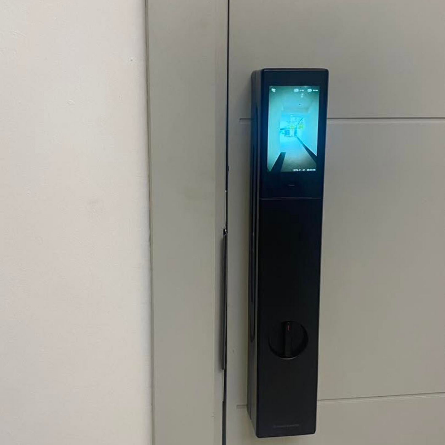 Cerradura digital con reconocimiento facial, timbre visual, intercomunicador, pantalla 4" IPS HD, I. A. ORVIBO Smart Lock V5 Face (unidad)