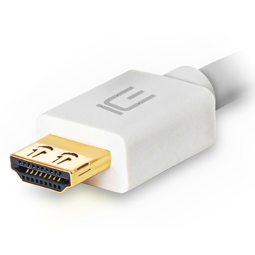 Cable HDMI de Ultra Alta Velocidad,8K & eARC ICE CABLE Clear HDMI S3 48g 1 metro Blanco (unidad)