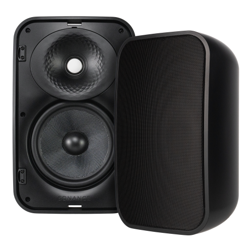 Parlantes para exteriores de pared 6" SONANCE MX66 Negros (par)