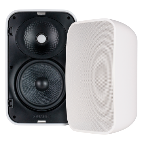 Parlantes para exteriores de pared 6" SONANCE MX66 Blancos (par)
