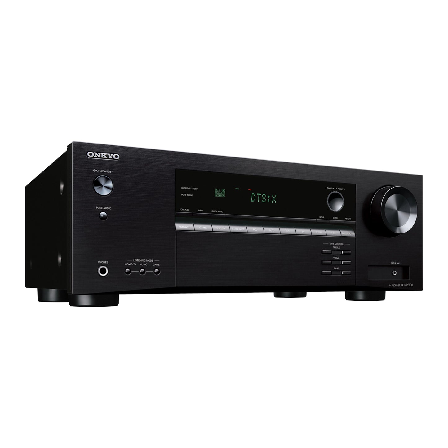 Amplificador & receptor AV 7.2 canales & WiFi ONKYO TX-NR5100 (unidad)