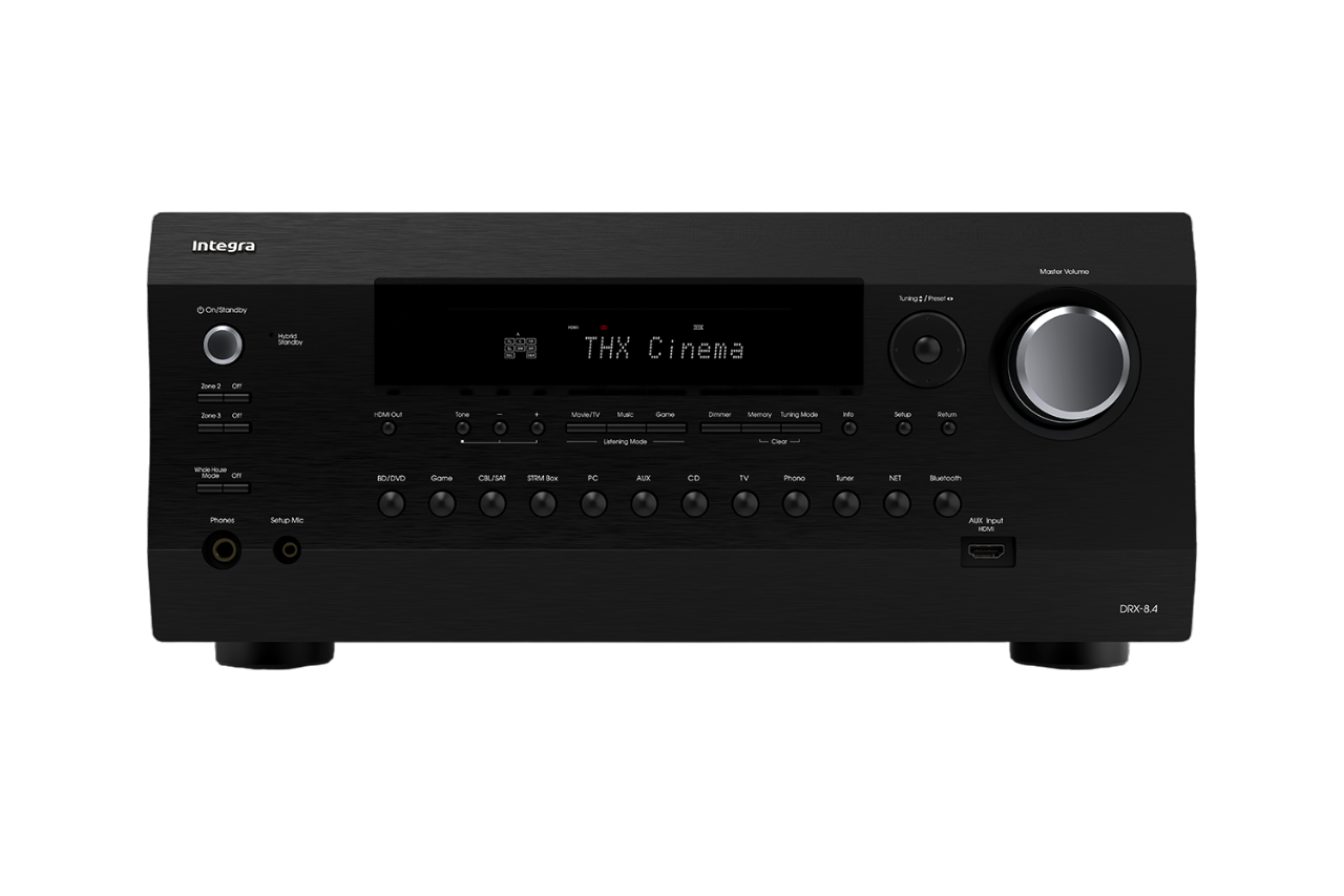 Amplificador & receptor AV 9.2 canales 3 zonas & WiFi INTEGRA DRX-8.4 (unidad)