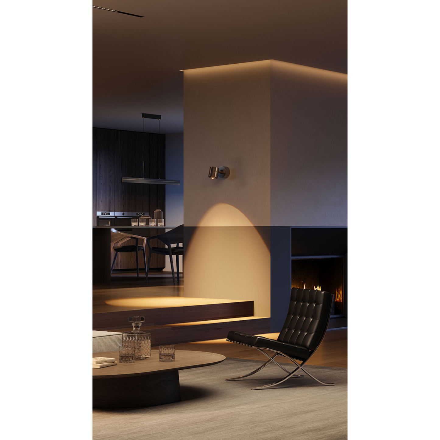 Luminaria inteligente de piso 7W Serie SOPRO ORVIBO Smart Wall Light (unidad)