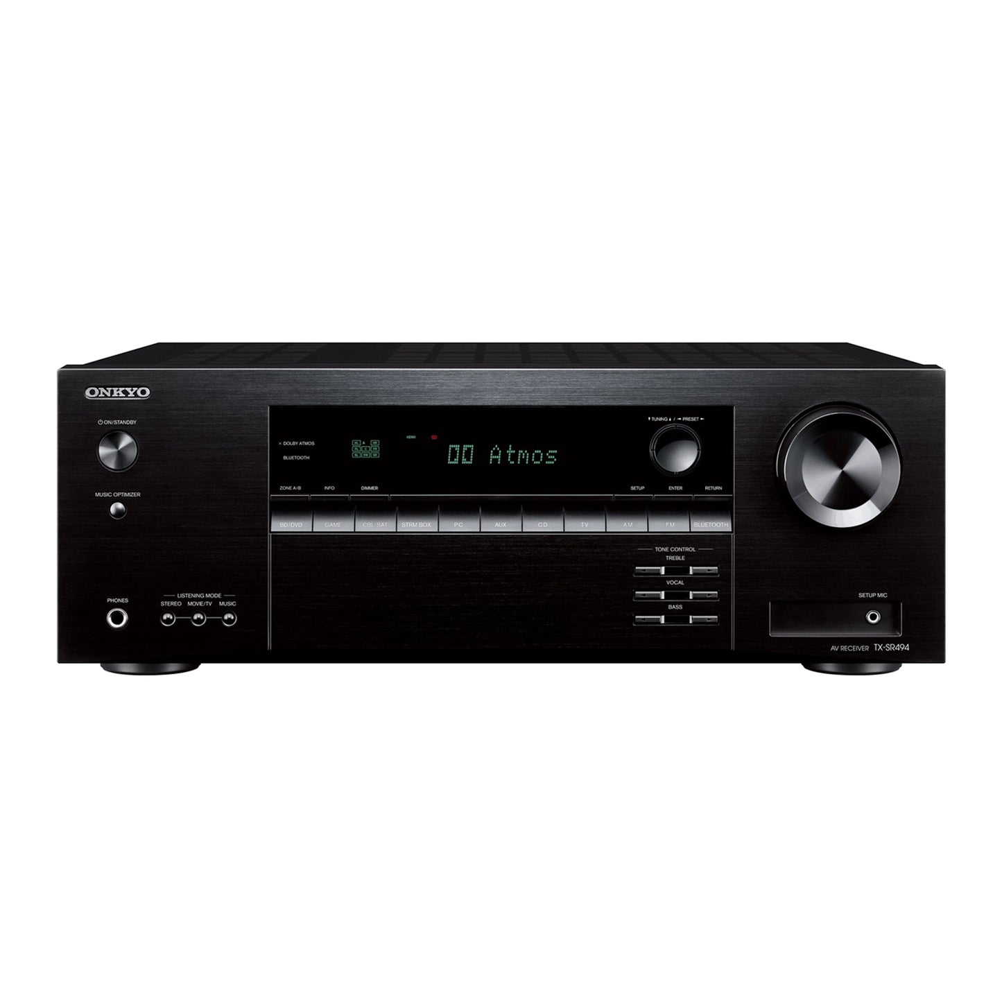 Amplificador & receptor AV 7.2 canales ONKYO TX-SR494 (unidad)