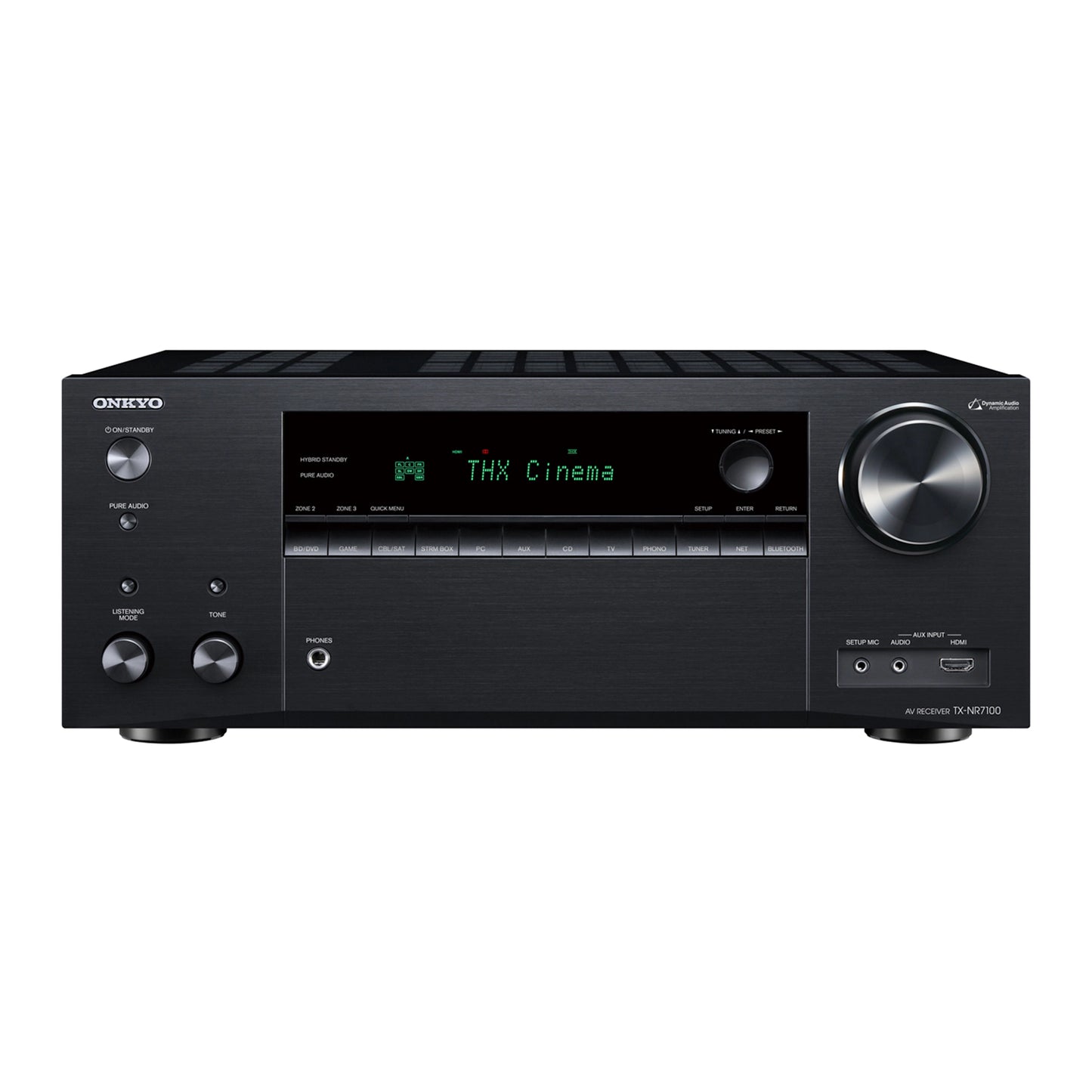 Amplificador & receptor AV 9.2 canales 3 zonas, WiFi & THX certificado ONKYO TX-NR7100 (unidad)