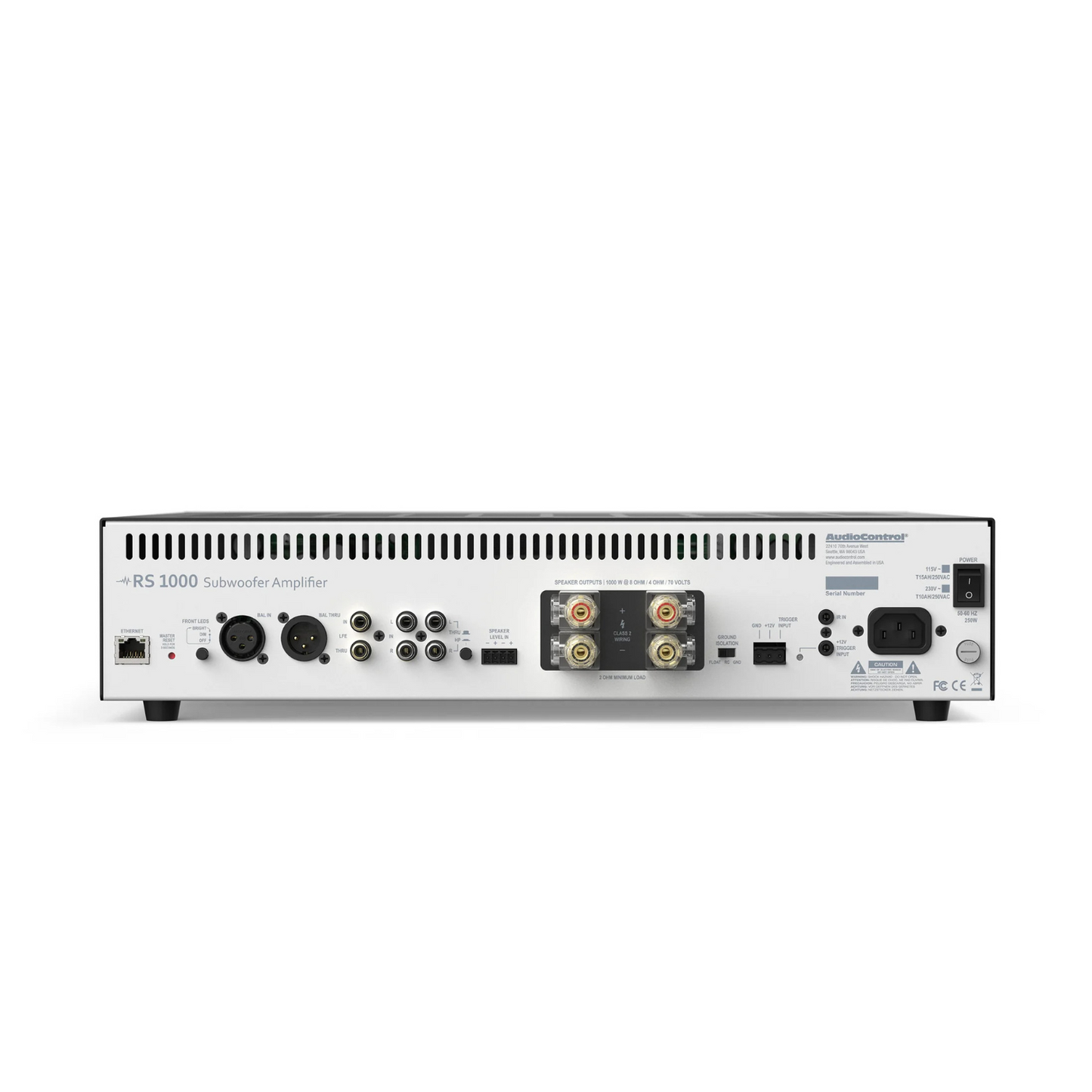 Amplificador para subwoofer con DSP AUDIOCONTROL RS 1000 (unidad)