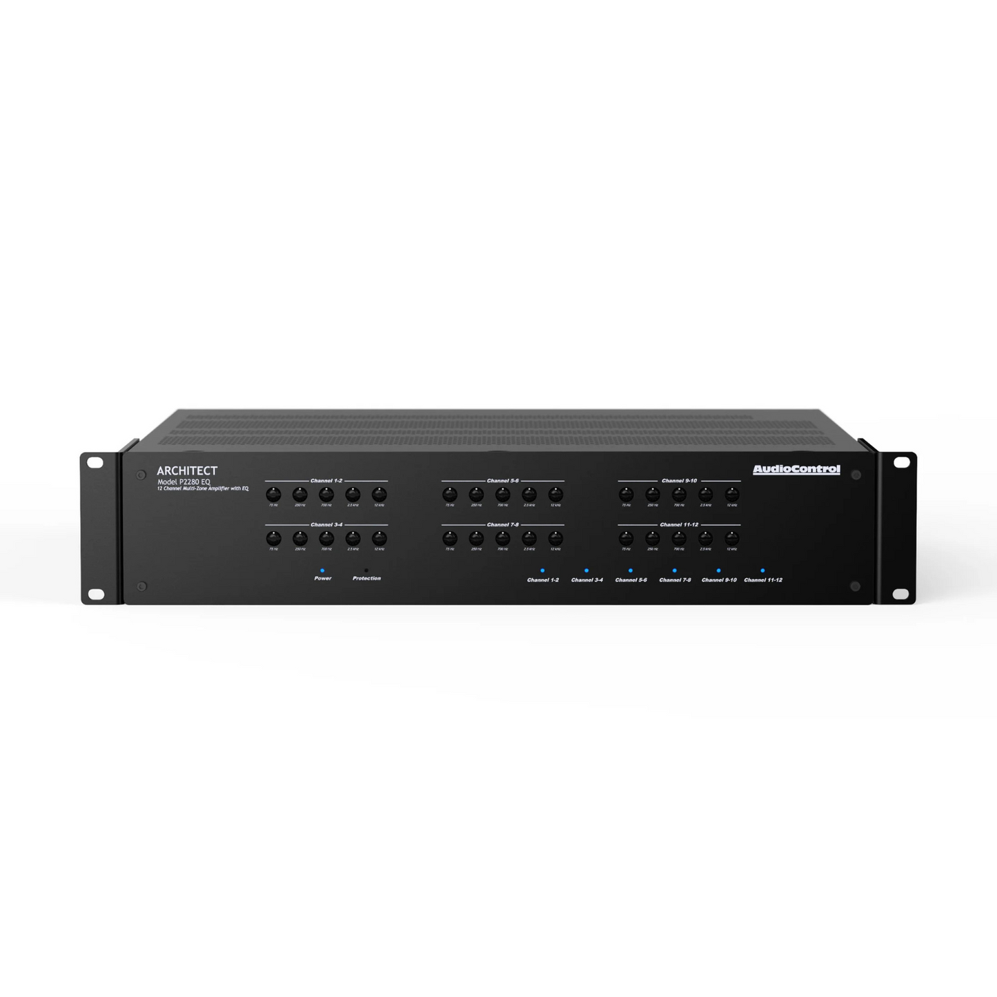 Amplificador multi zona de alta potencia & EQ 12 canales 6 zonas AUDIOCONTROL ARCHITECT P2280 EQ (unidad)