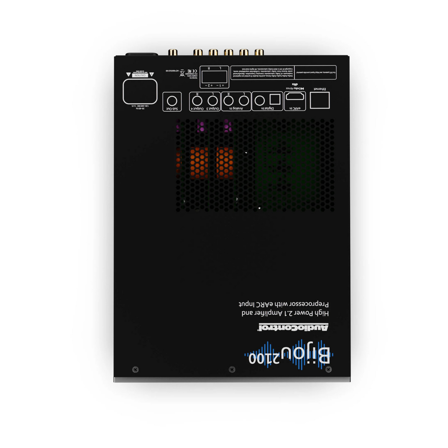 Amplificador estereo de alto rendimiento AUDIOCONTROL BIJOU 2100 (unidad)
