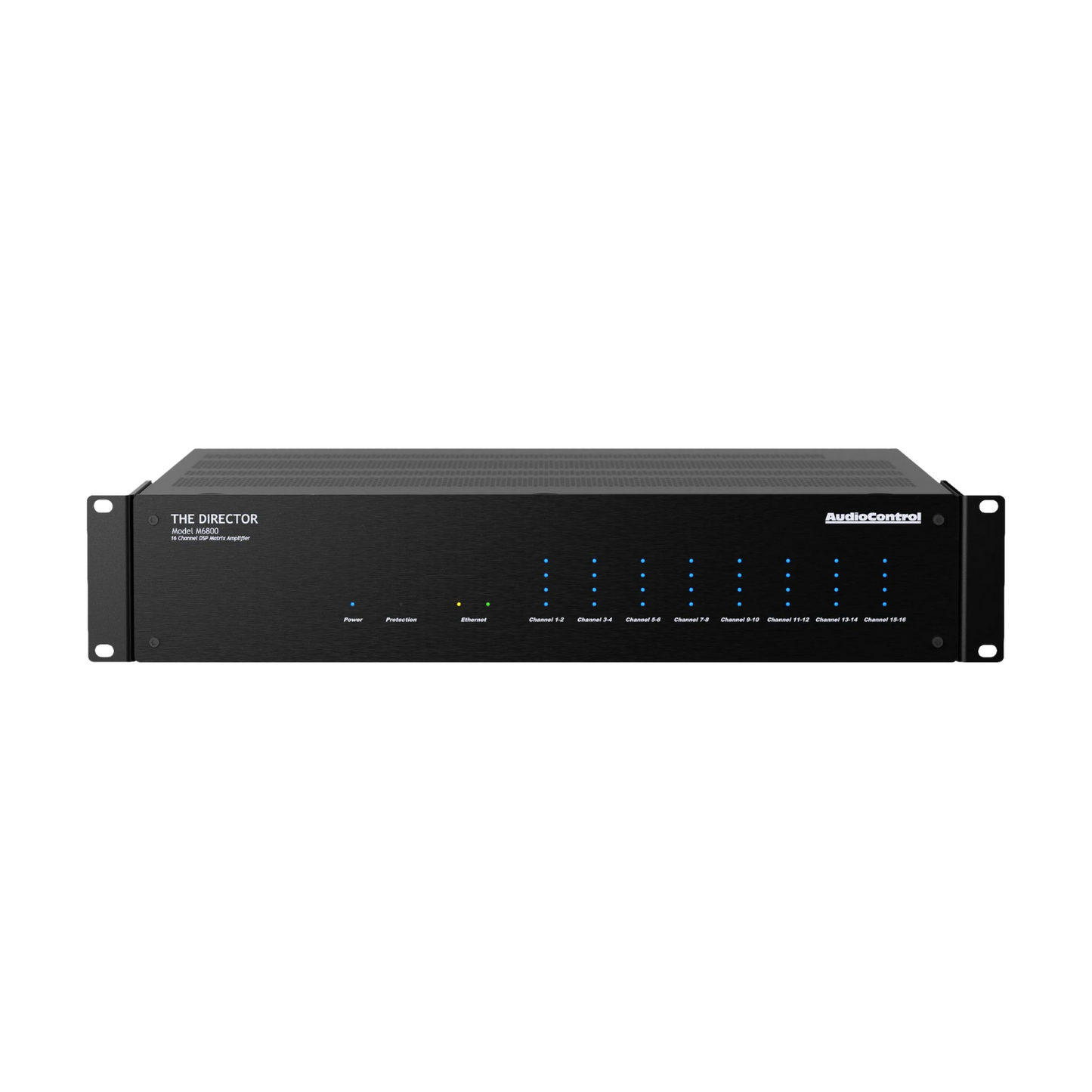 Amplificador multi zona de alta potencia, DSP & matriz de audio 16 canales 8 zonas AUDIOCONTROL DIRECTOR M6800 (unidad)