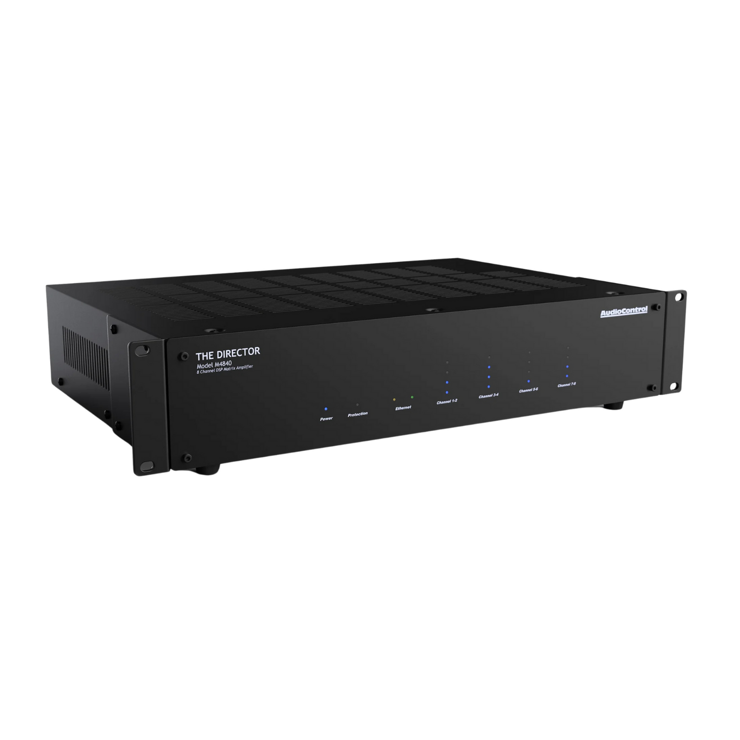 Amplificador multi zona de alta potencia, DSP & matriz de audio 8 canales 4 zonas AUDIOCONTROL DIRECTOR M4840 (unidad)