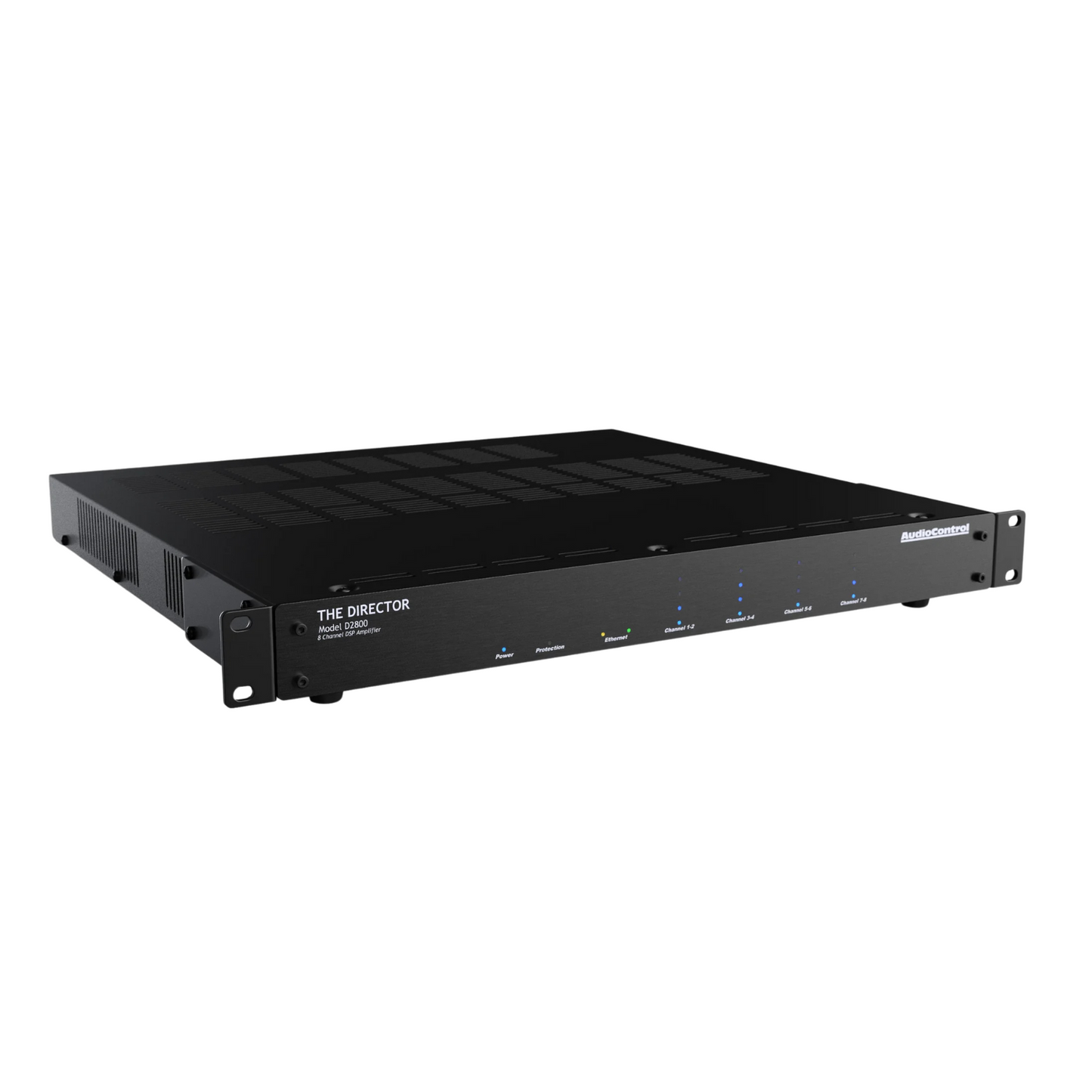 Amplificador multi zona de alta potencia, red, DSP & matriz de audio 8 canales 4 zonas AUDIOCONTROL DIRECTOR D2800 (unidad)