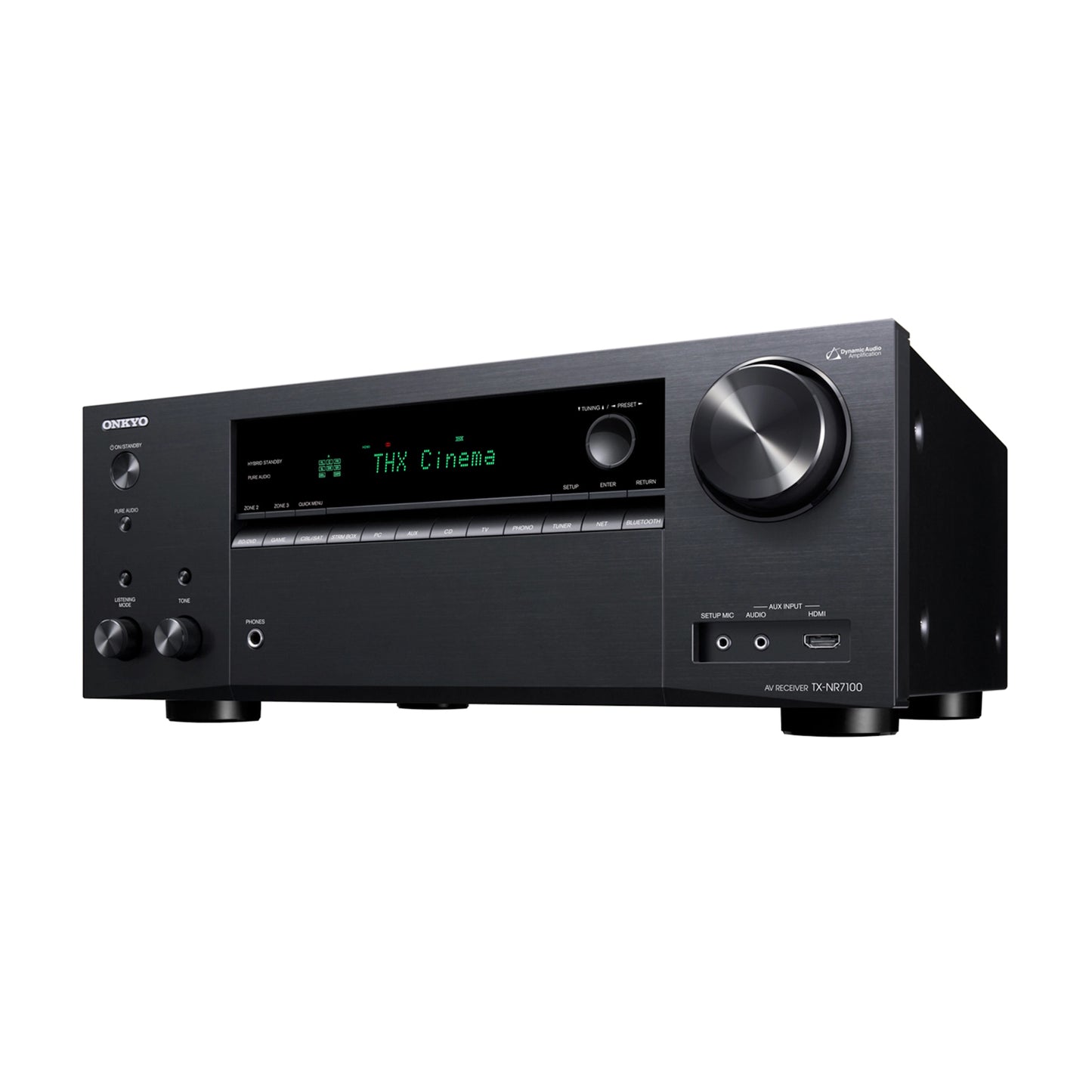 Amplificador & receptor AV 9.2 canales 3 zonas, WiFi & THX certificado ONKYO TX-NR7100 (unidad)