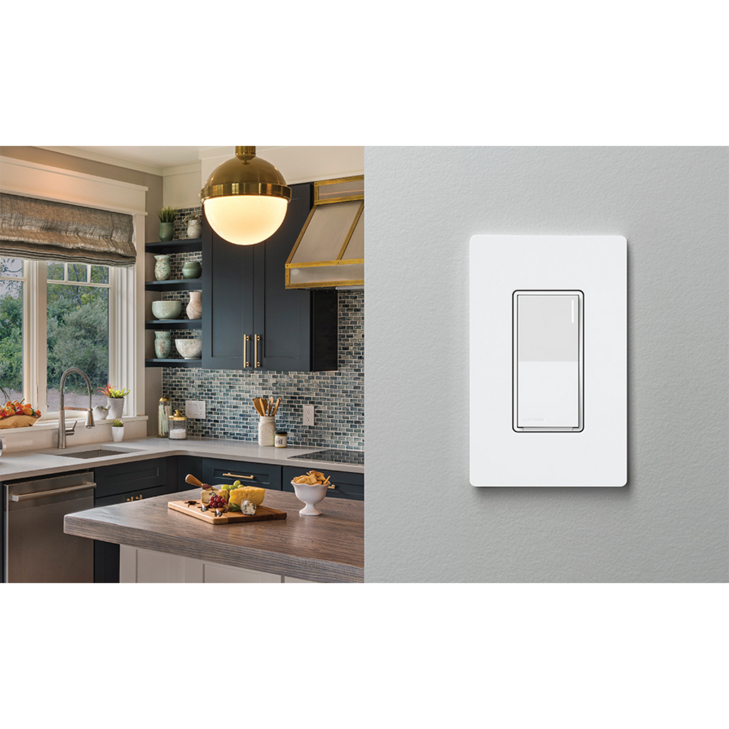 Switch LUTRON SUNNATA RF Blanco RRST-8ANS-WH (unidad)