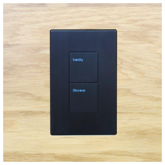 Adaptador para instalación a ras en superficie solida de botonera WALL-SMART FOR SAVANT ASCEND WFB-1G SOLID SURFACE 028-1-905 (unidad)