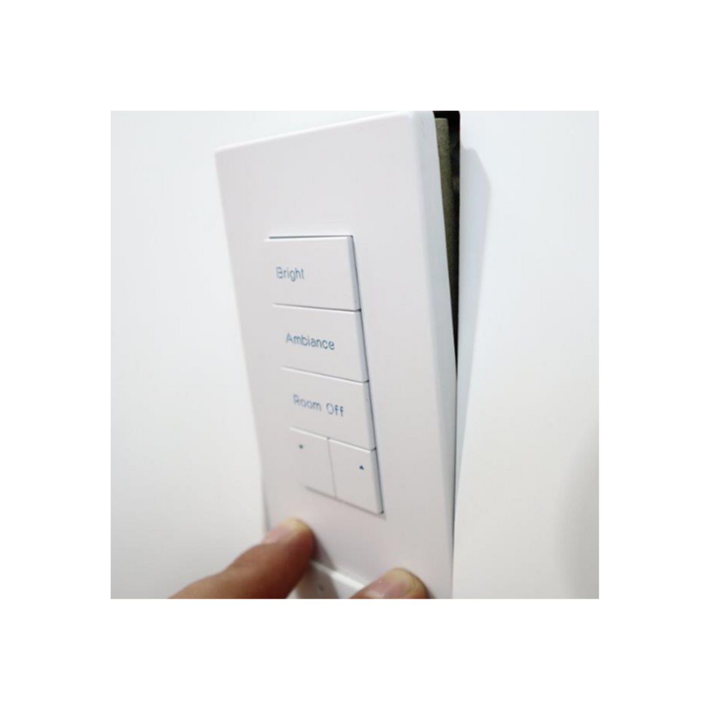 Adaptador para instalación a ras de botonera WALL SMART FOR SAVANT ASCEND WFB-1G NEW CONSTRUCTION 028-1-904 (unidad)