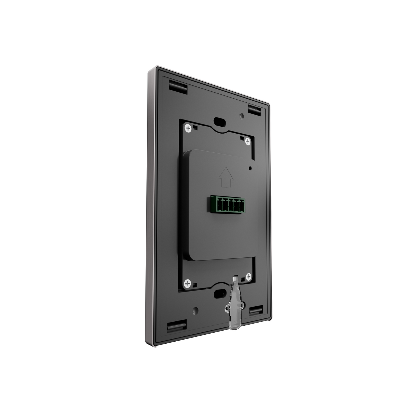 Botonera doble bajo voltaje SAVANT ASCEND BRUSHED ALUMINUM WFB-BALV02-00 (unidad)