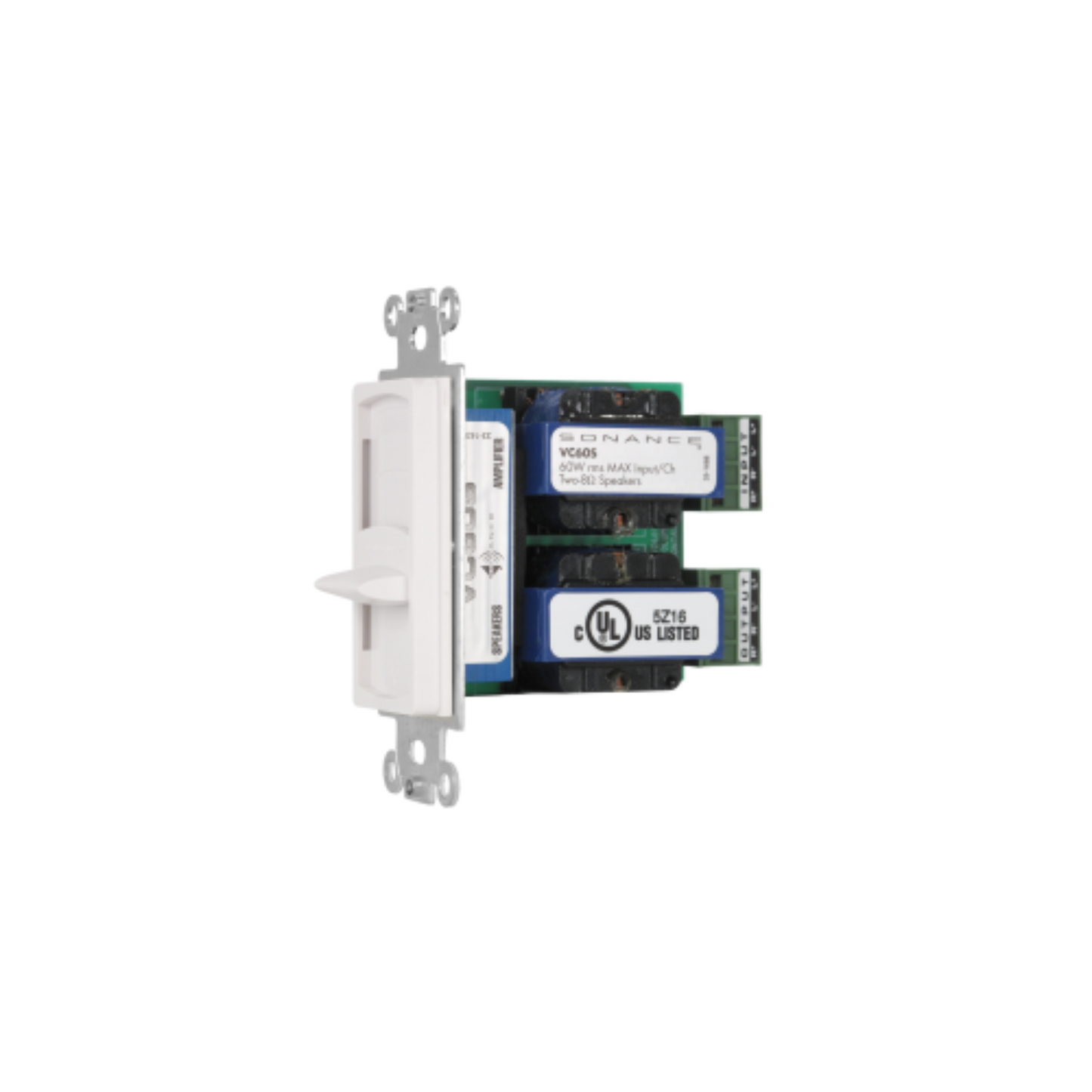 Control de volumen deslizante 60W SONANCE Decora Blanco VC60S (unidad)