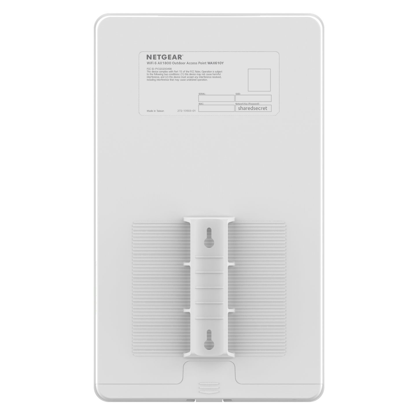 Punto de acceso Doble Banda para exteriores NETGEAR S-LINE WIFI 6 DUAL BAND OUTDOOR AP SAB610-WACO (unidad)