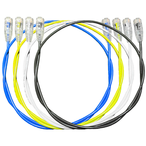 Cable para datos de Alto Desempeño Slim Patch CABLE ICE CABLE Cat 6 Azul 3 metros (unidad)