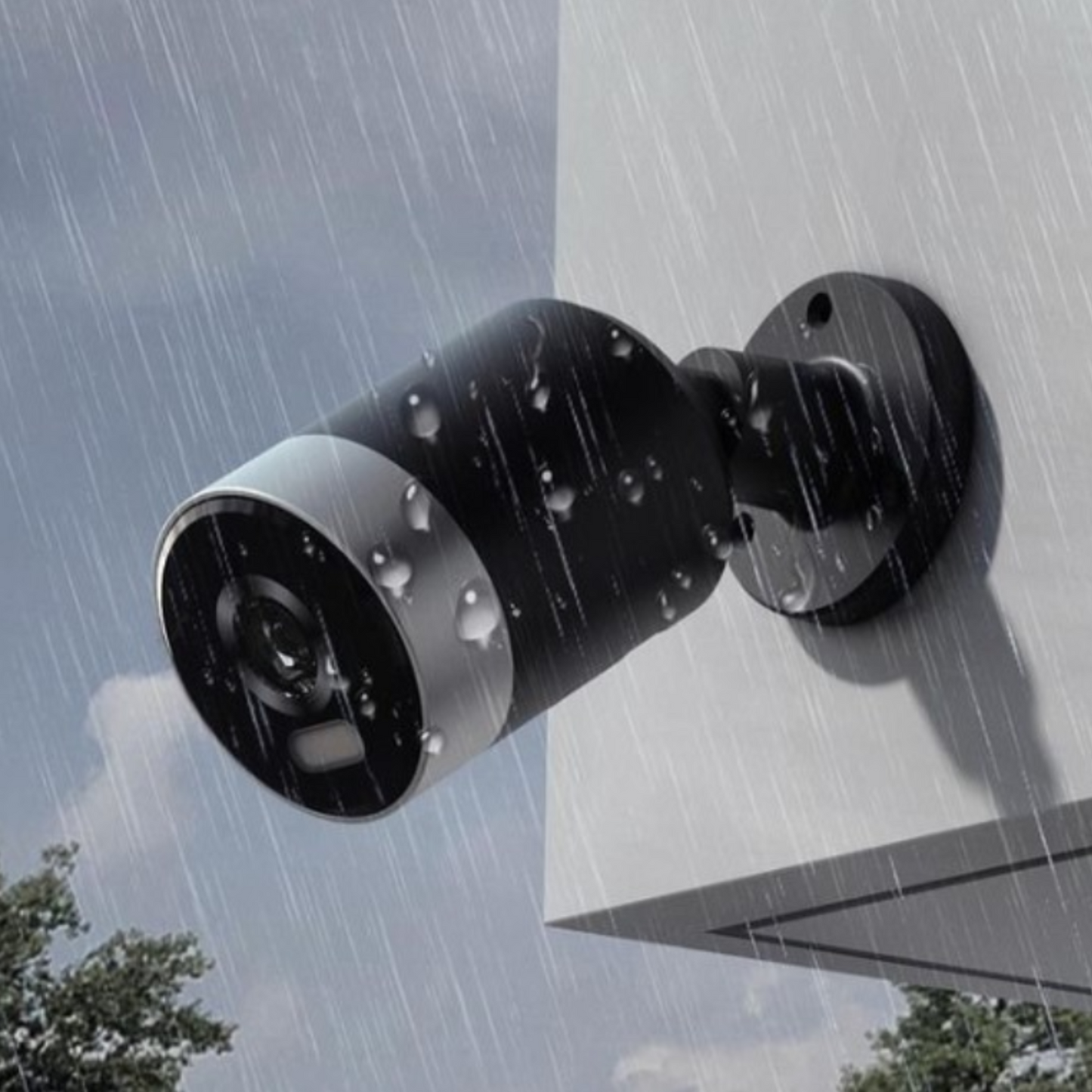Cámara de seguridad para exteriores inteligente inalámbrica con I. A. 4K, Wi Fi, PoE, Audio de 2 vías ORVIBO Smart Outdoor Camera BC10 (unidad)