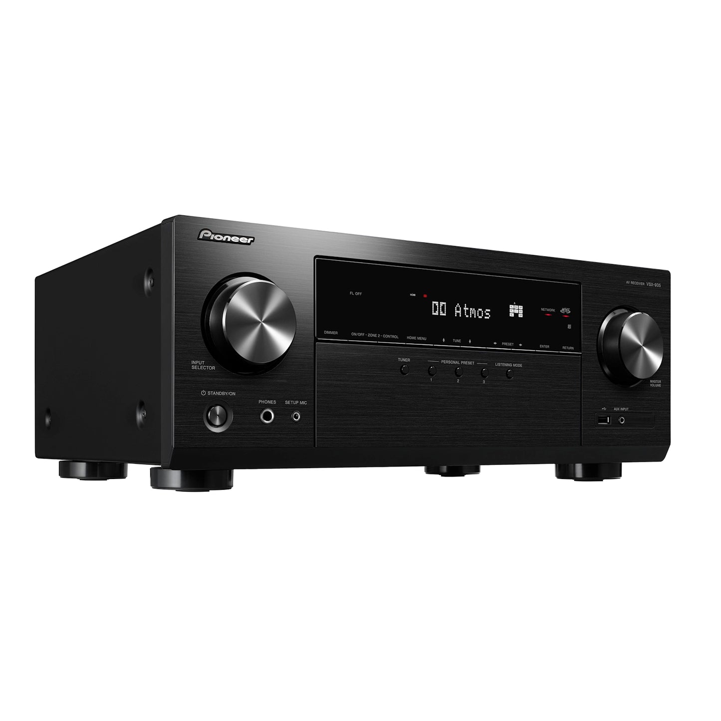 Amplificador & receptor AV 7.2 canales 2 zonas & WiFi PIONEER VSX-935 (unidad)