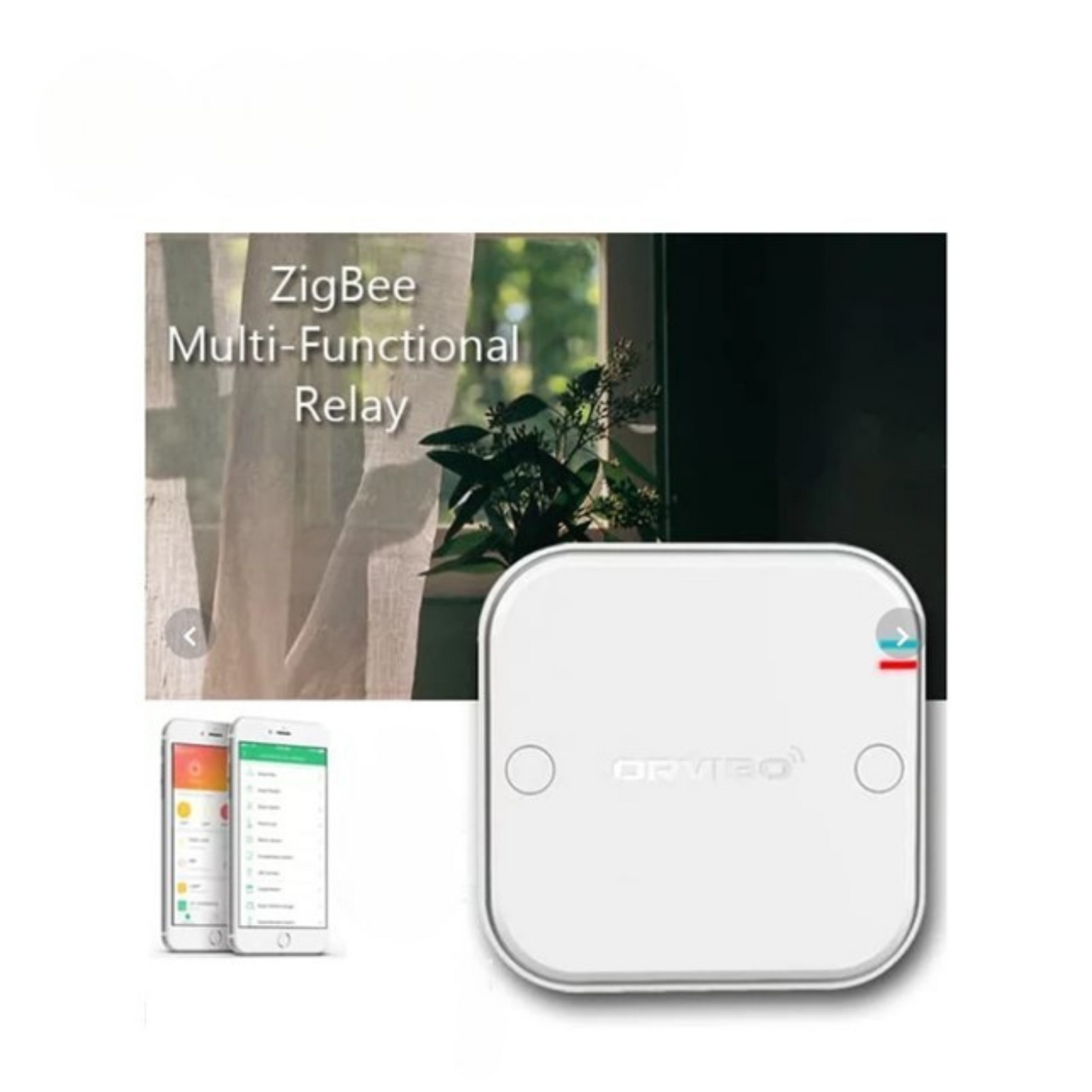 Controlador multifuncional inteligente para cortinas, puertas & ventanas ORVIBO CM10ZW (unidad)