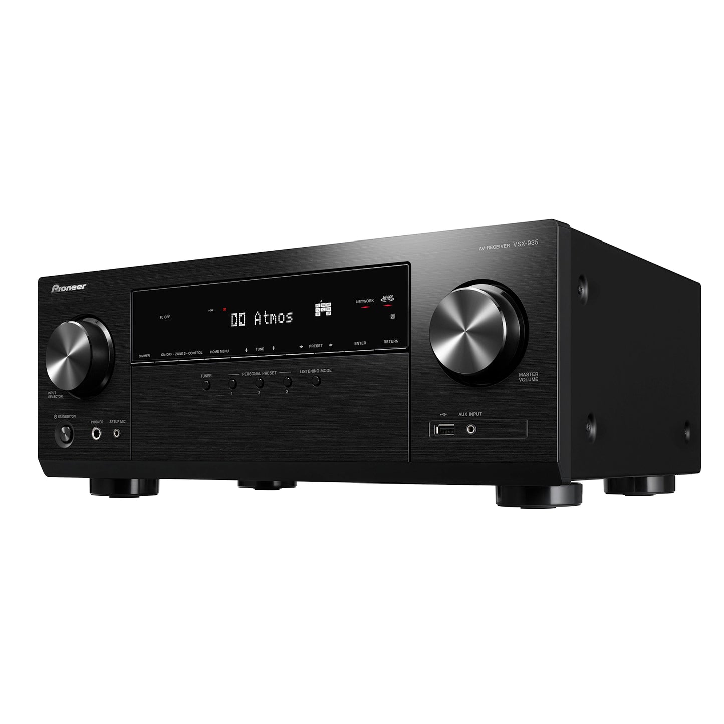 Amplificador & receptor AV 7.2 canales 2 zonas & WiFi PIONEER VSX-935 (unidad)