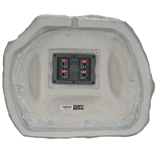 Bajo para exteriores en forma de roca SONANCE RK10W Granito (unidad)