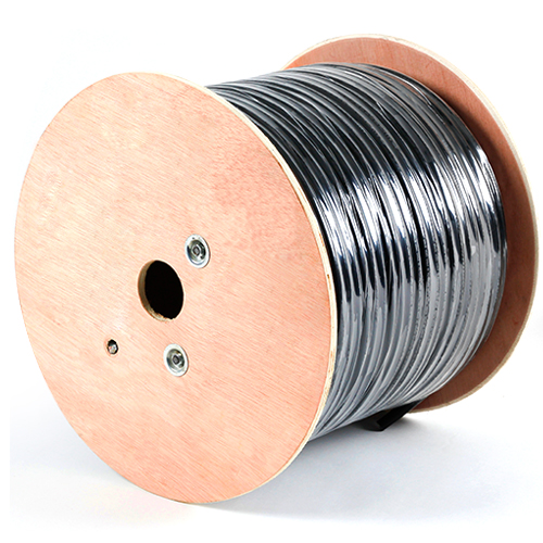 Cable para datos de Alto Desempeño ICE CABLE Cat 6 Plenum Shielded Gris 305 metros (carrete)