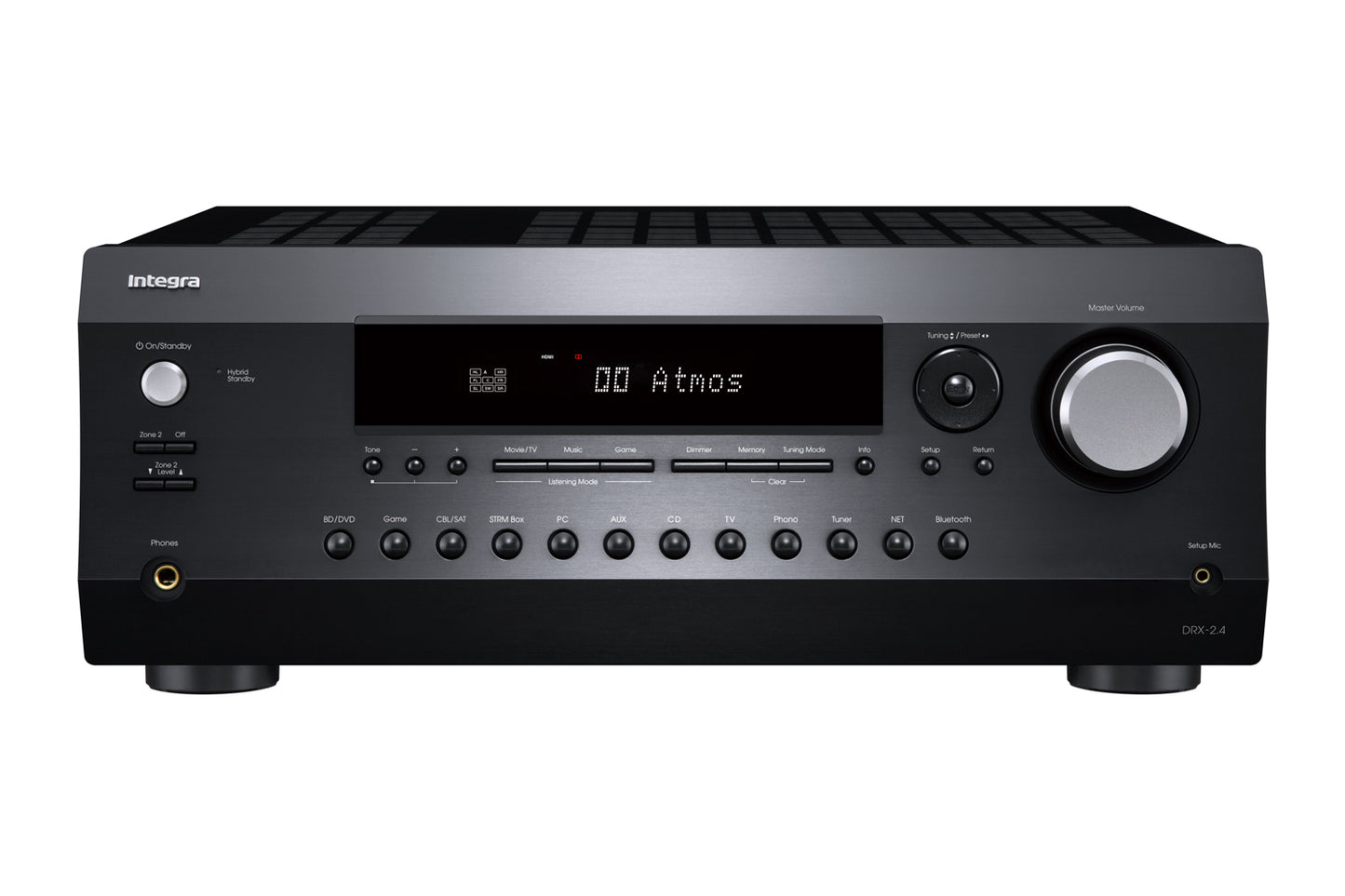 Amplificador & receptor AV 7.2 canales 2 zonas & WiFi INTEGRA DRX-2.4 (unidad)