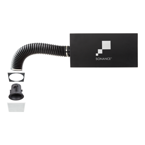 Conector para subwoofer pasabanda SONANCE ASBPC3RS redondo y cuadrado (1 de cada uno)