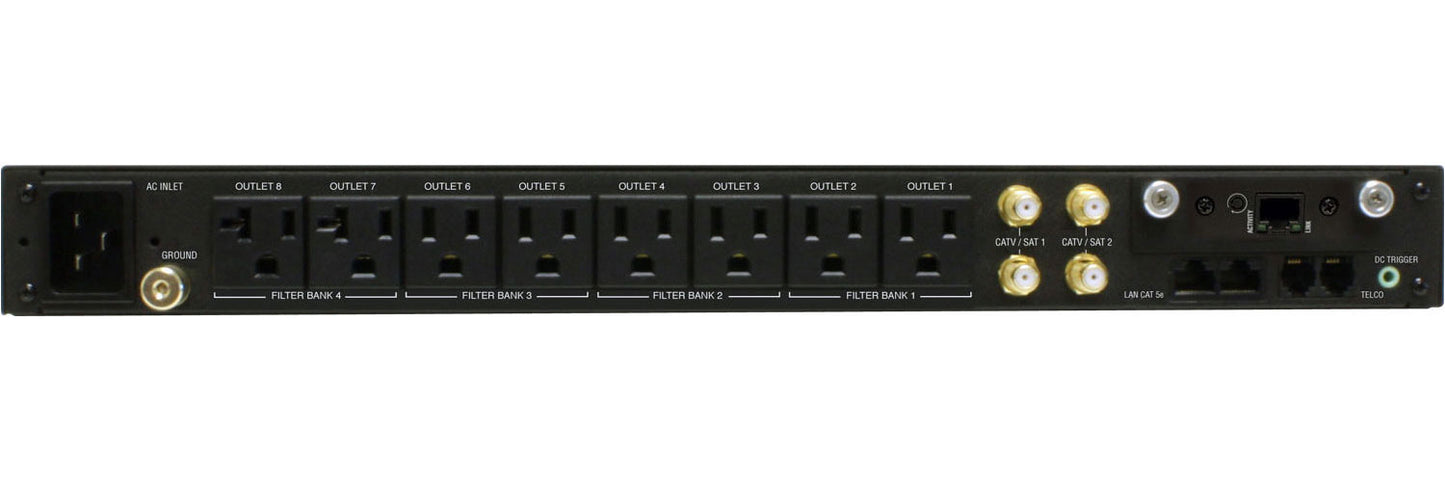 Regulador de voltaje con tecnología de Monitoreo de Voltaje Automático & BlueBOLT PANAMAX M4320-PRO (unidad)