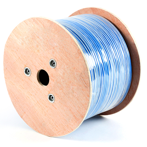 Cable para datos de Alto Desempeño ICE CABLE Cat 6 Plenum Shielded Gris 305 metros (carrete)