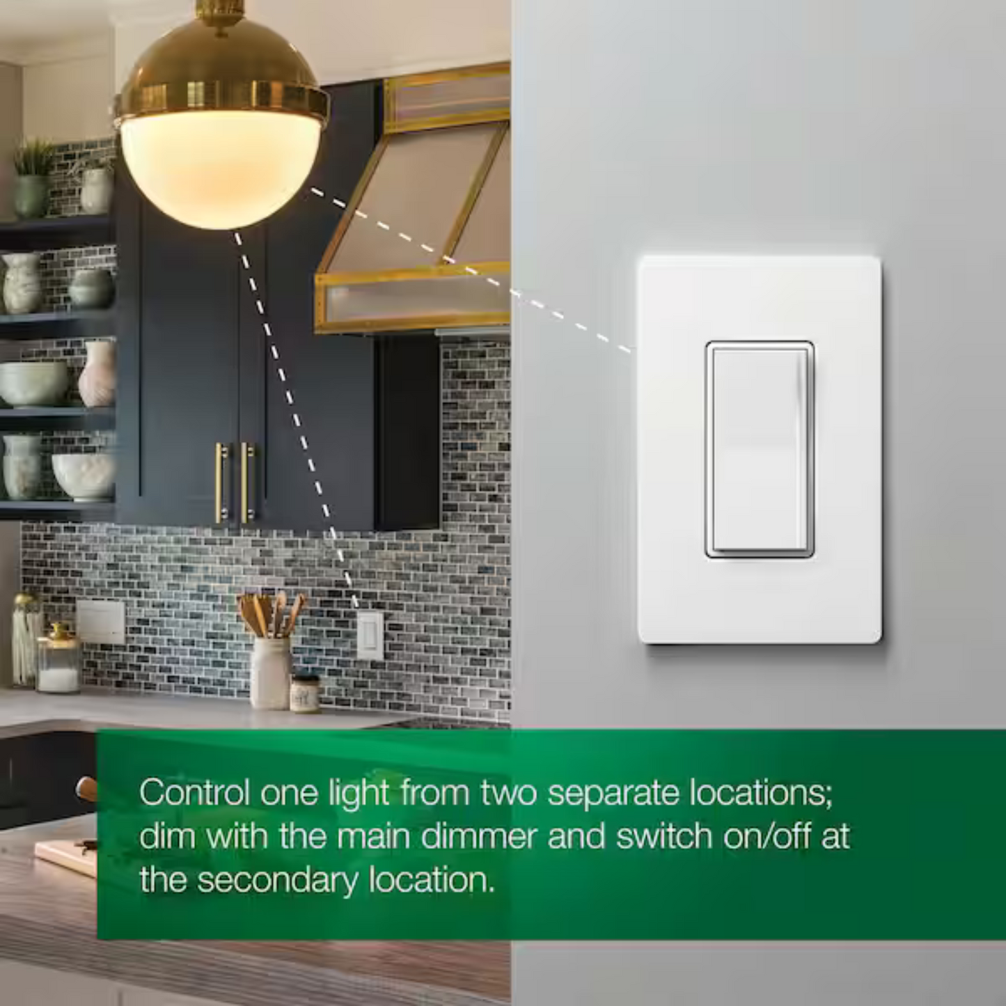 Dimmer LUTRON SUNNATA RF con tecnología PRO LED + Blanco RRST-PRO-N-WH (unidad)