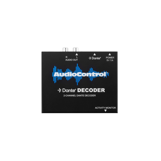 Decodificador de DANTE a audio analógico AUDIOCONTROL DANTE DECODER (unidad)