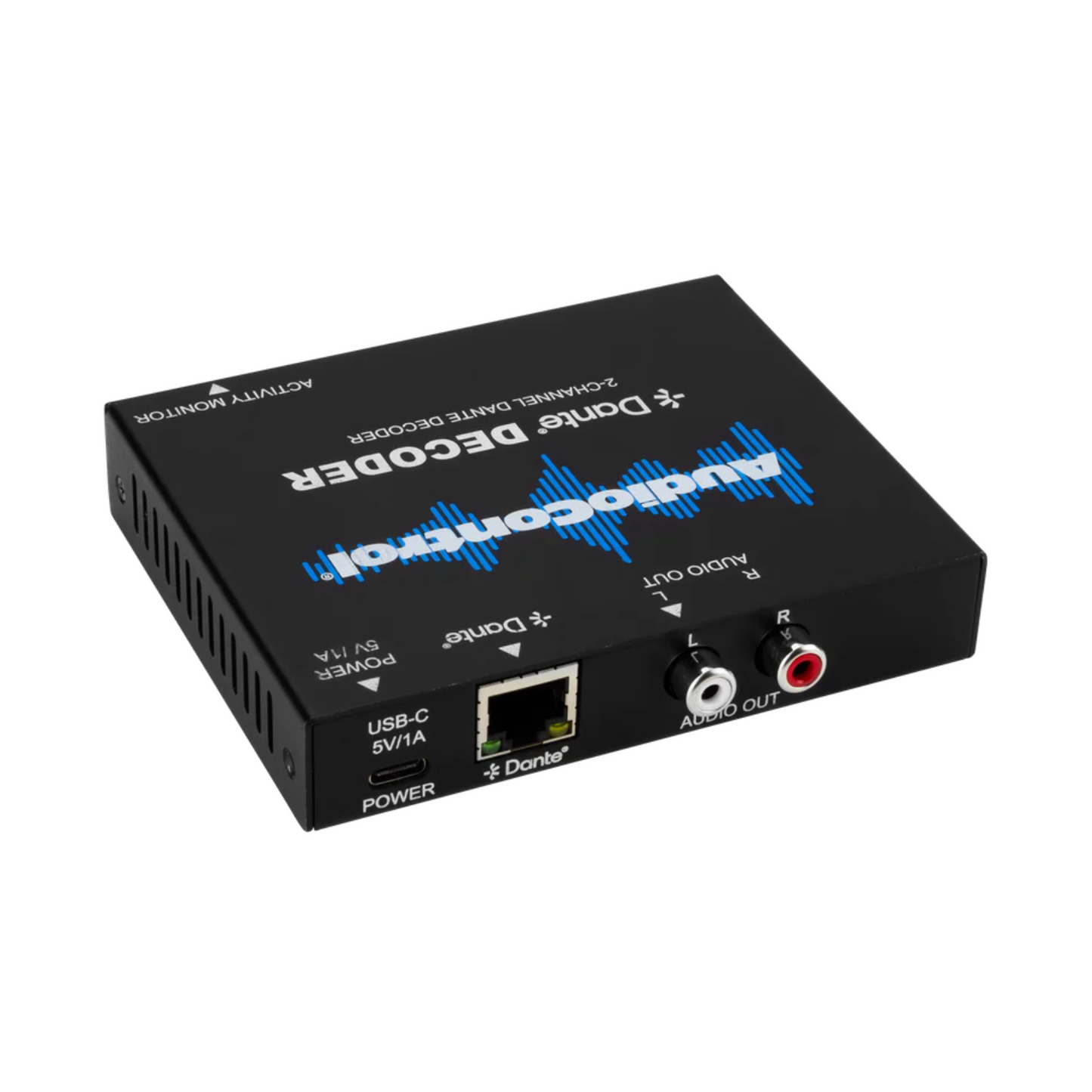 Decodificador de DANTE a audio analógico AUDIOCONTROL DANTE DECODER (unidad)