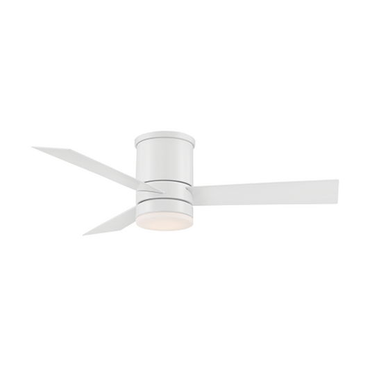 Ventilador de techo inteligente para interior o exterior MODERN FORMS AXIS CEILING FAN FLUSH MOUNT 44IN MATTE WHITE FH-W1803-44L-MW (unidad)