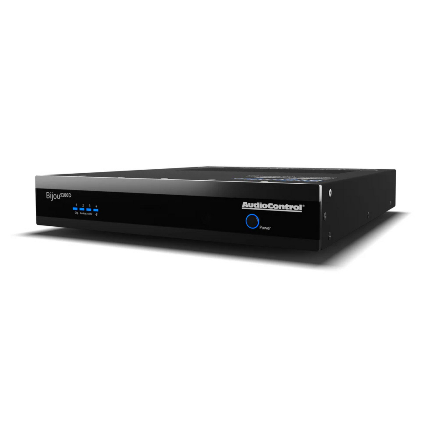 Amplificador 5.1 canales de alto rendimiento con DANTE AUDIOCONTROL BIJOU 5100D (unidad)