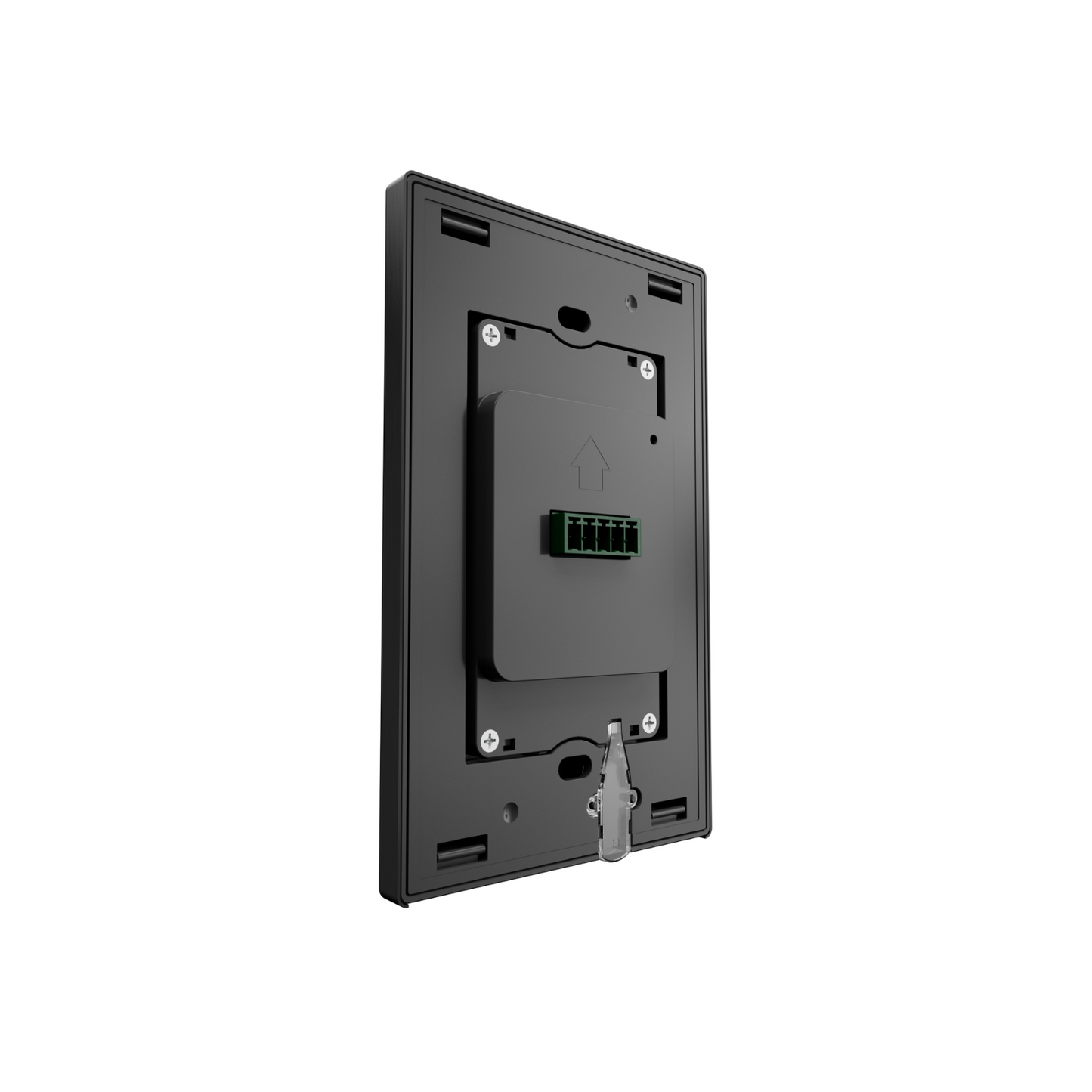 Botonera cuádruple bajo voltaje SAVANT ASCEND BRUSHED BLACK WFB-BBLV04-00 (unidad)