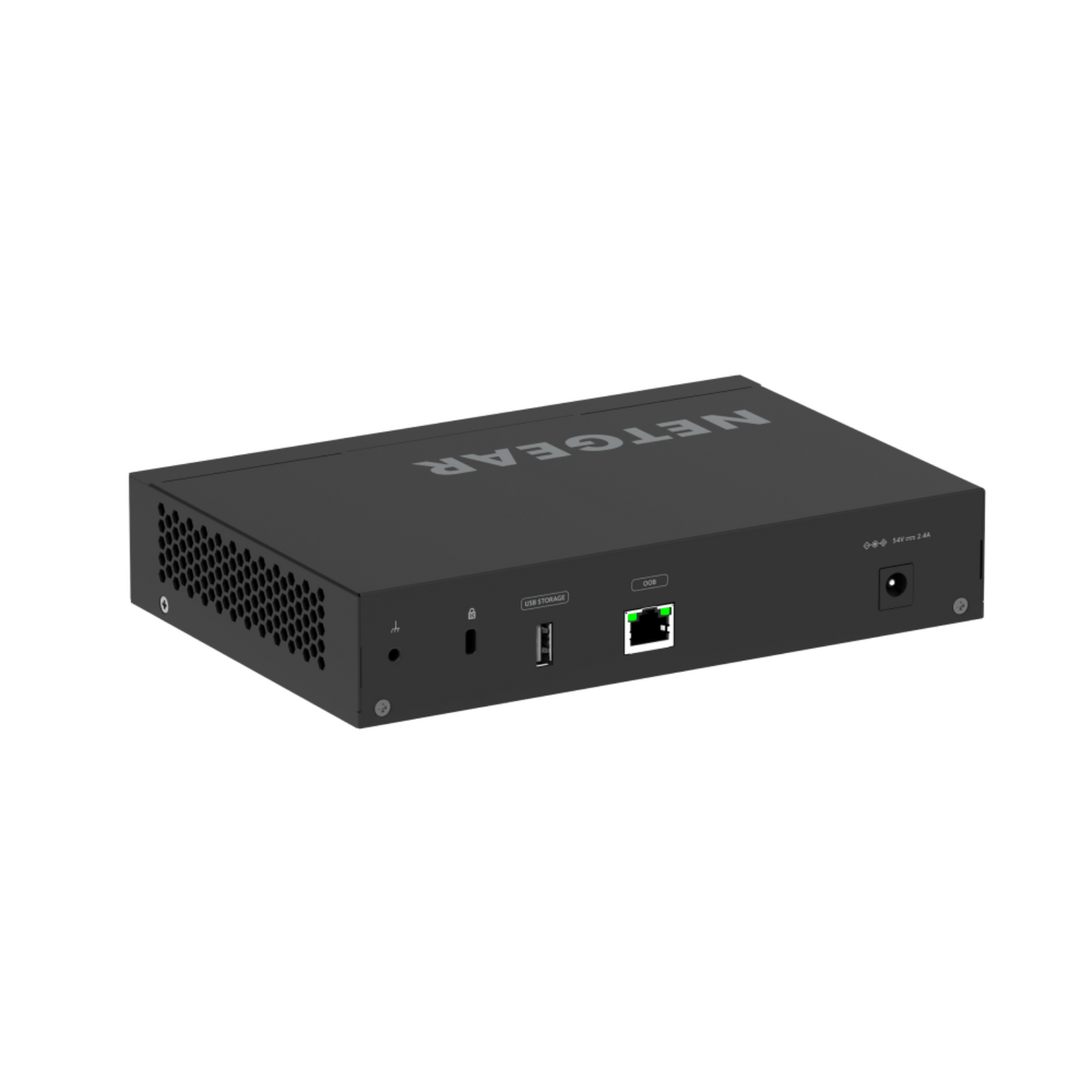 Switch de red 10 Puertos 8 + 1 + 1 AVB NETGEAR S-LINE 8+1+1 PORT AVB SWITCH WITH POE 110W SS42PD-8XP1X1F (unidad)