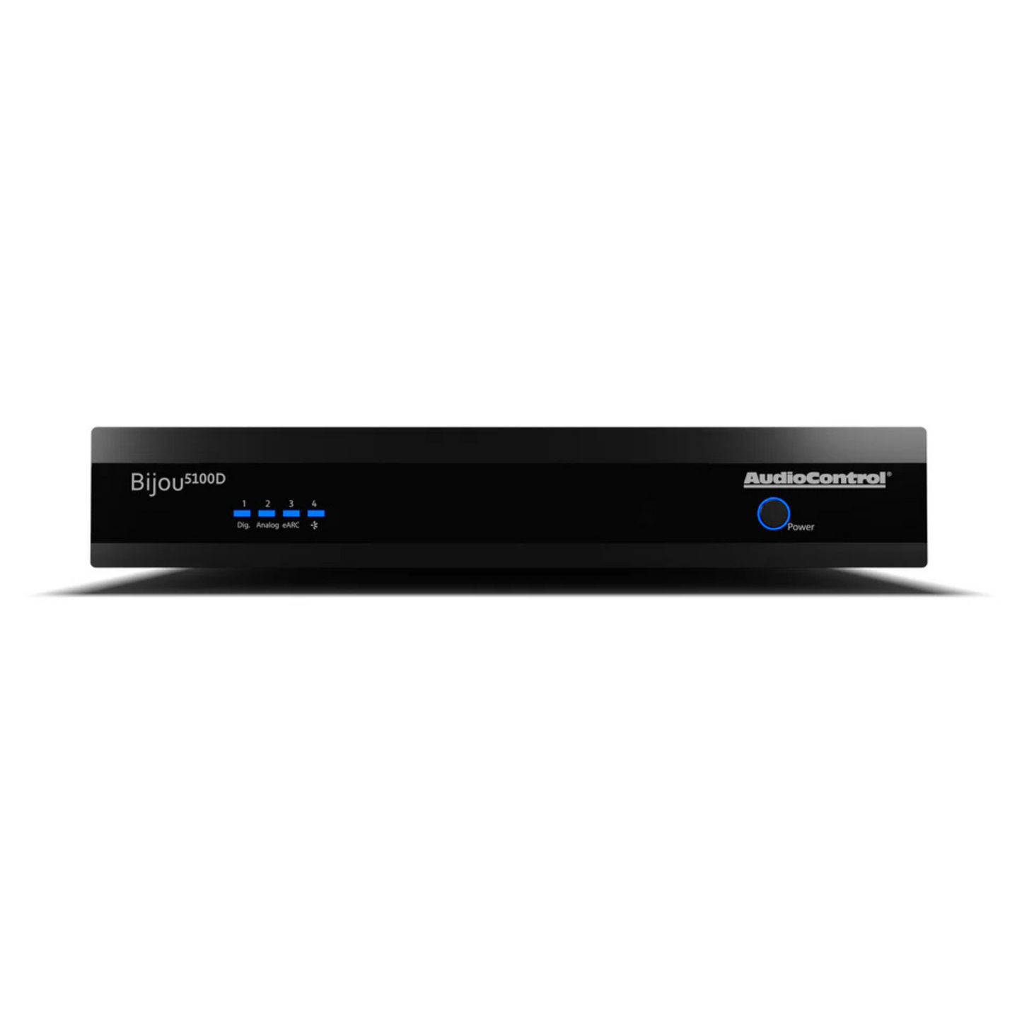Amplificador 5.1 canales de alto rendimiento con DANTE AUDIOCONTROL BIJOU 5100D (unidad)