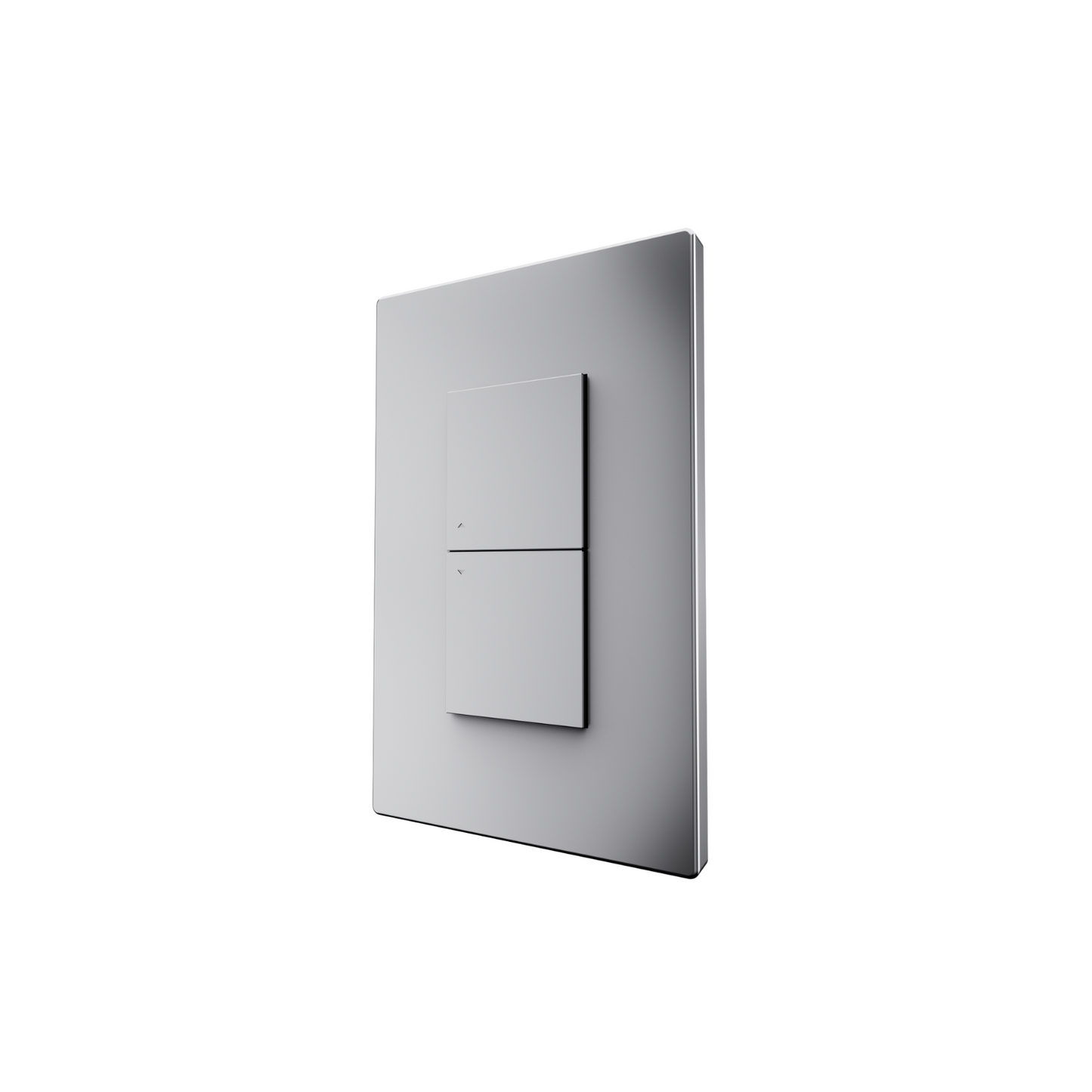 Botonera doble bajo voltaje SAVANT ASCEND NICKEL WFB-MNLV02-00 (unidad)