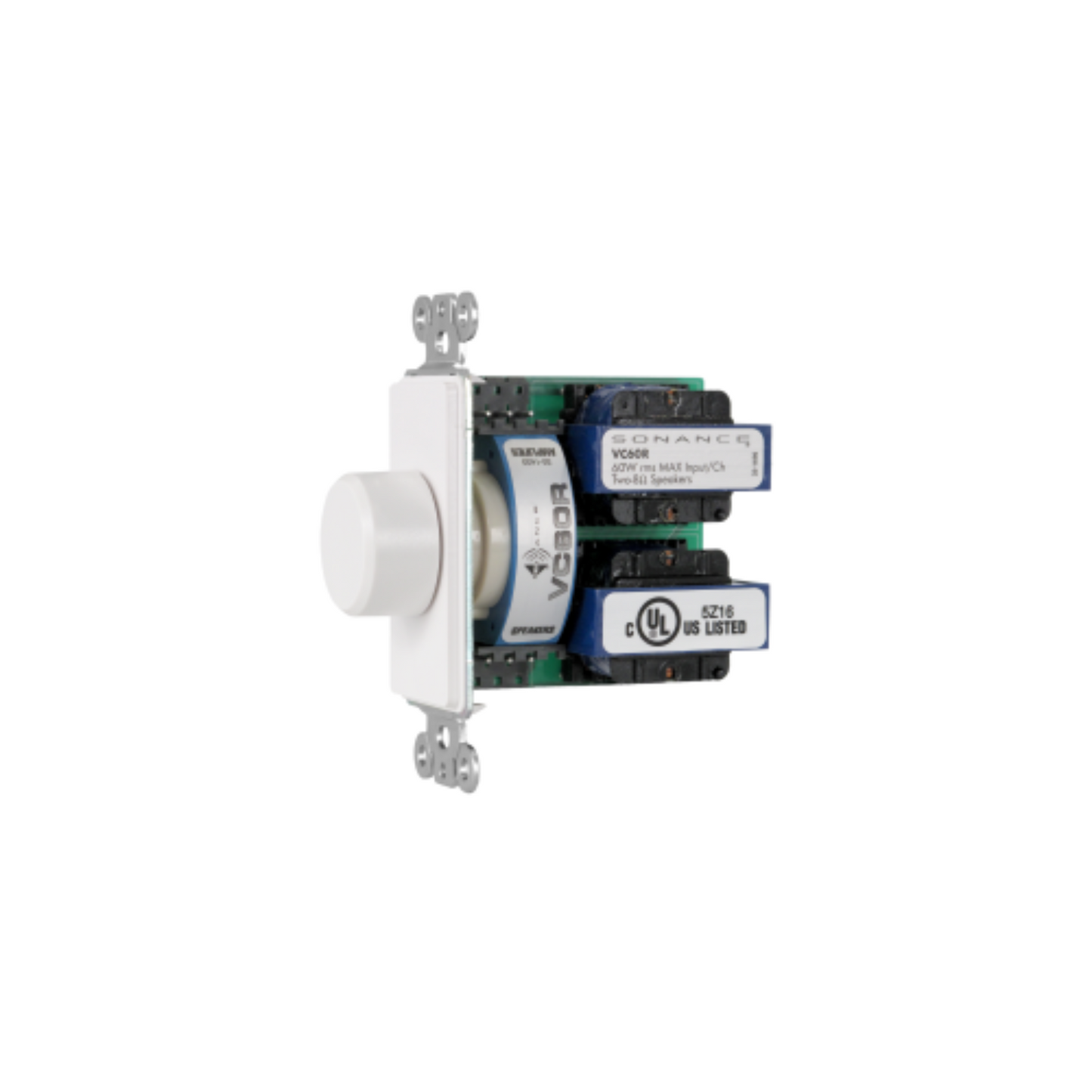 Control de volumen rotatorio 60W SONANCE Decora Blanco VC60R (unidad)