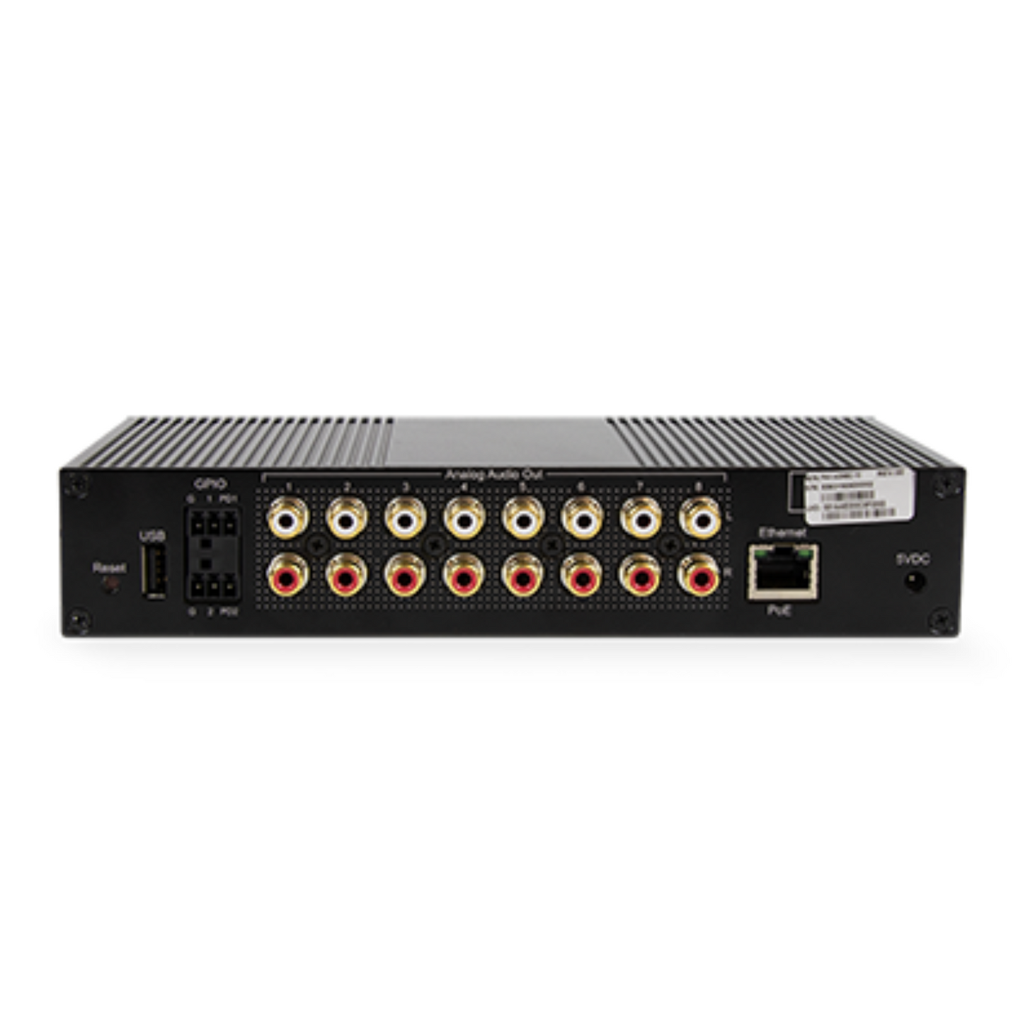 Receptor 16 canales 8 fuentes de audio IP SAVANT PROAV 16 CHANNEL AUDIO OUTPUT IP RECEIVER WITH CONTROL PAV-AOM8C-10 (unidad)