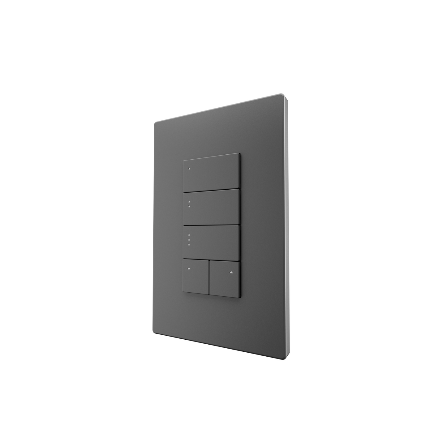 Botonera quíntuple bajo voltaje SAVANT ASCEND SPACE GRAY WFB-MGLV05-00 (unidad)