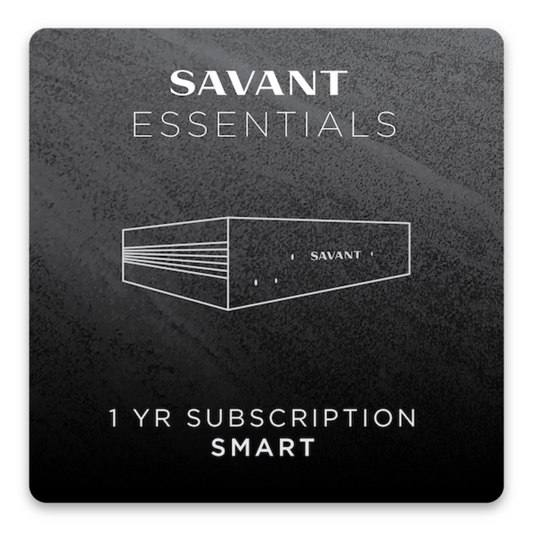 Suscripción de 1 año para Smart Host SAVANT ESSENTIALS 1 YEAR SUBSCRIPTION (SMART) SSL-SMRTE-1YR (unidad)