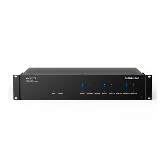 Amplificador multi zona de alta potencia 16 canales 8 zonas AUDIOCONTROL ARCHITECT P2660 (unidad)