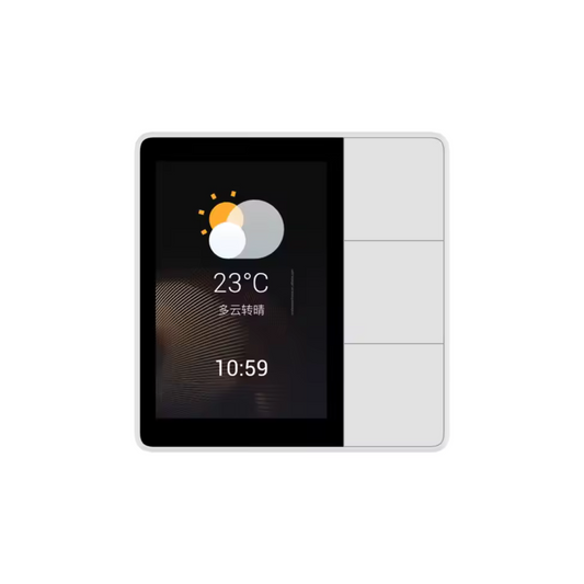 Panel de control central inteligente 3.3" 3 zonas de iluminación ORVIBO MixPad Genie Blanco V51XW (unidad)